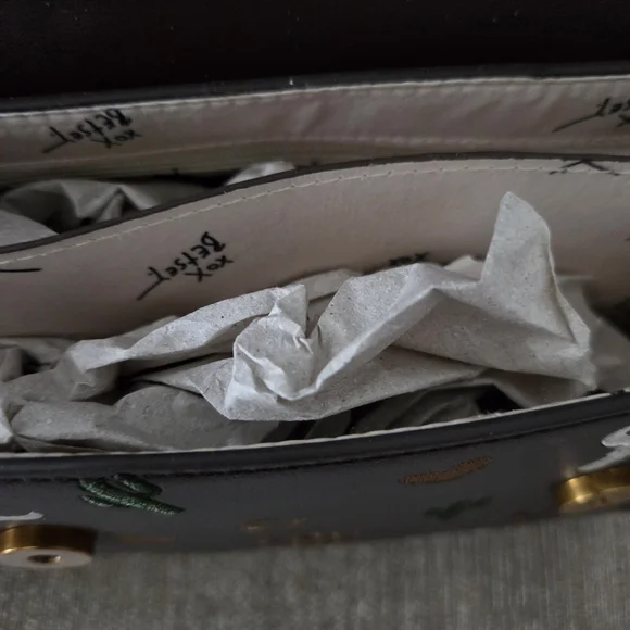 Betsey Johnson Dark Brown Western Mini Bag - Picture 8 of 9